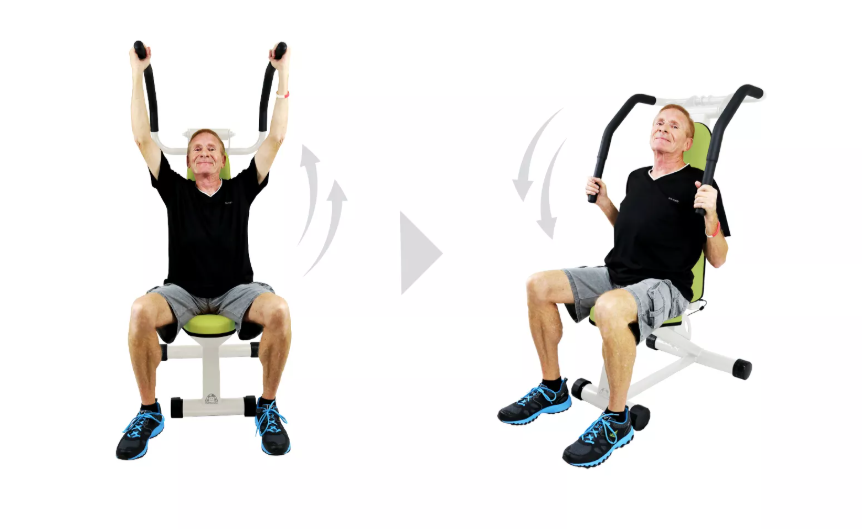 TURTLE GYM Isokinetic Shoulder Press / Lat Pull Down Training - Exercise Equipment - Fu Kang Healthcare Shop Online TURTLE GYM Isokinetic Shoulder Press / Lat Pull Down Training - Exercise Equipment - Fu Kang Healthcare Shop Online